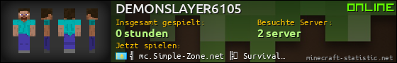 Benutzerleisten 560x90 für DEMONSLAYER6105