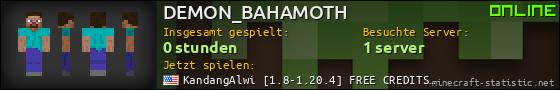 Benutzerleisten 560x90 für DEMON_BAHAMOTH