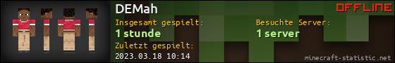 Benutzerleisten 560x90 für DEMah