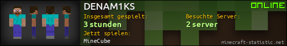 Benutzerleisten 560x90 für DENAM1KS