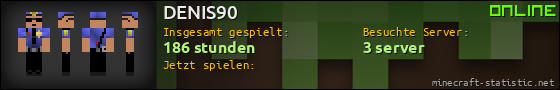 Benutzerleisten 560x90 für DENIS90