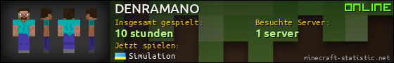 Benutzerleisten 560x90 für DENRAMANO