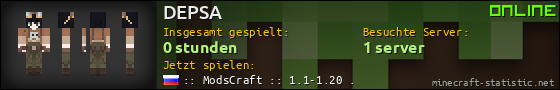 Benutzerleisten 560x90 für DEPSA
