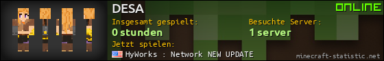 Benutzerleisten 560x90 für DESA