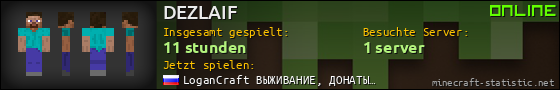 Benutzerleisten 560x90 für DEZLAIF