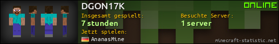 Benutzerleisten 560x90 für DGON17K