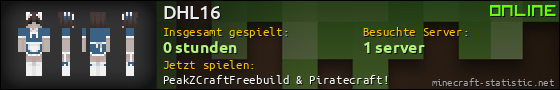 Benutzerleisten 560x90 für DHL16