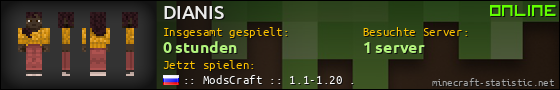 Benutzerleisten 560x90 für DIANIS