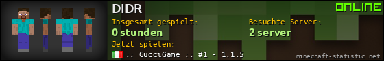 Benutzerleisten 560x90 für DIDR