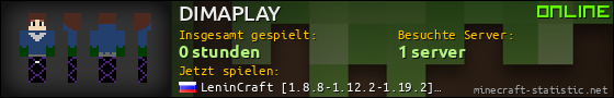 Benutzerleisten 560x90 für DIMAPLAY