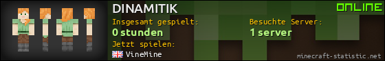 Benutzerleisten 560x90 für DINAMITIK