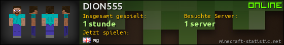 Benutzerleisten 560x90 für DION555