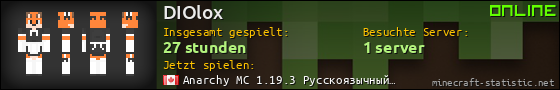 Benutzerleisten 560x90 für DIOlox