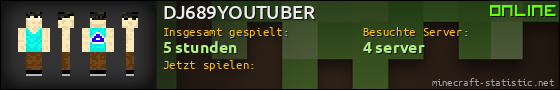 Benutzerleisten 560x90 für DJ689YOUTUBER