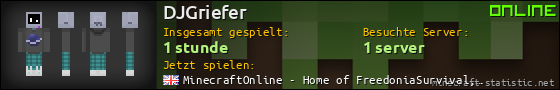 Benutzerleisten 560x90 für DJGriefer