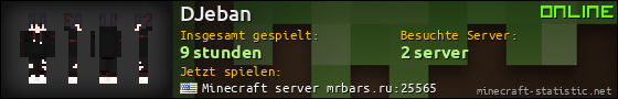 Benutzerleisten 560x90 für DJeban