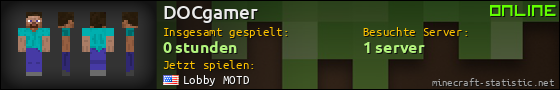 Benutzerleisten 560x90 für DOCgamer