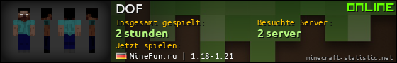 Benutzerleisten 560x90 für DOF