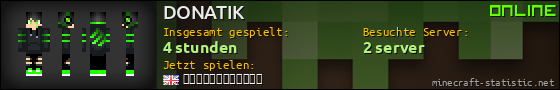 Benutzerleisten 560x90 für DONATIK