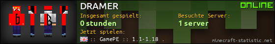 Benutzerleisten 560x90 für DRAMER