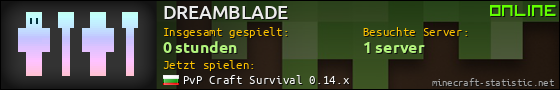 Benutzerleisten 560x90 für DREAMBLADE