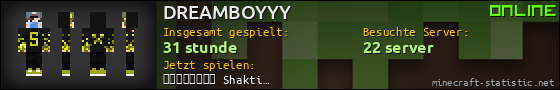 Benutzerleisten 560x90 für DREAMBOYYY