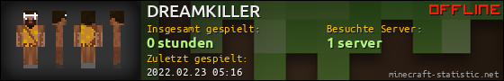 Benutzerleisten 560x90 für DREAMKILLER