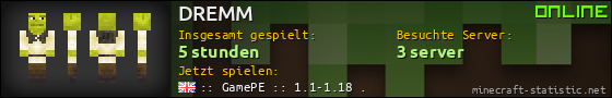 Benutzerleisten 560x90 für DREMM