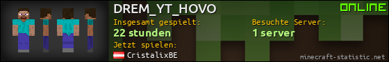 Benutzerleisten 560x90 für DREM_YT_HOVO