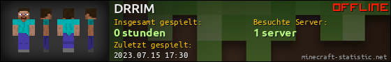 Benutzerleisten 560x90 für DRRIM