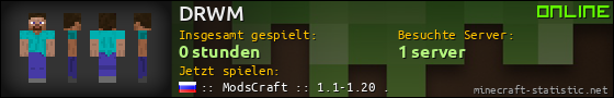 Benutzerleisten 560x90 für DRWM