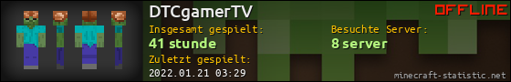 Benutzerleisten 560x90 für DTCgamerTV