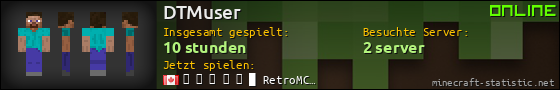 Benutzerleisten 560x90 für DTMuser