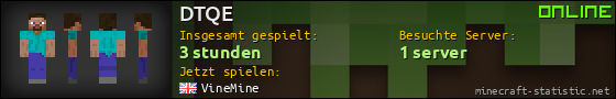 Benutzerleisten 560x90 für DTQE