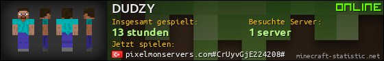 Benutzerleisten 560x90 für DUDZY