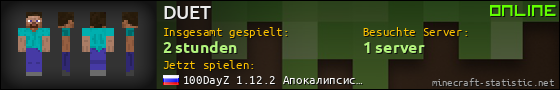 Benutzerleisten 560x90 für DUET
