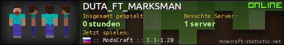 Benutzerleisten 560x90 für DUTA_FT_MARKSMAN