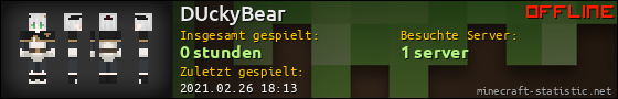 Benutzerleisten 560x90 für DUckyBear