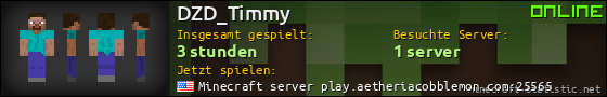 Benutzerleisten 560x90 für DZD_Timmy