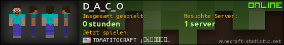 Benutzerleisten 560x90 für D_A_C_O