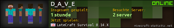 Benutzerleisten 560x90 für D_A_V_E
