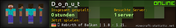 Benutzerleisten 560x90 für D_o_n_u_t