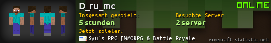 Benutzerleisten 560x90 für D_ru_mc