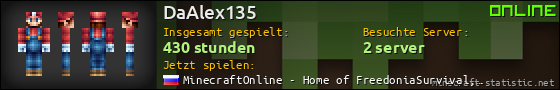 Benutzerleisten 560x90 für DaAlex135
