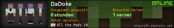 Benutzerleisten 560x90 für DaDoke