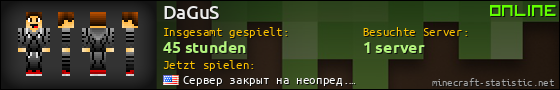 Benutzerleisten 560x90 für DaGuS