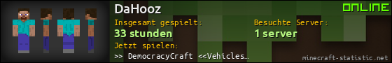 Benutzerleisten 560x90 für DaHooz
