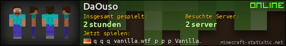 Benutzerleisten 560x90 für DaOuso
