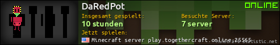 Benutzerleisten 560x90 für DaRedPot