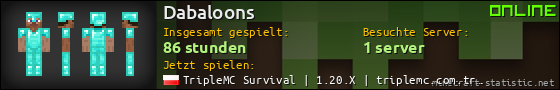 Benutzerleisten 560x90 für Dabaloons